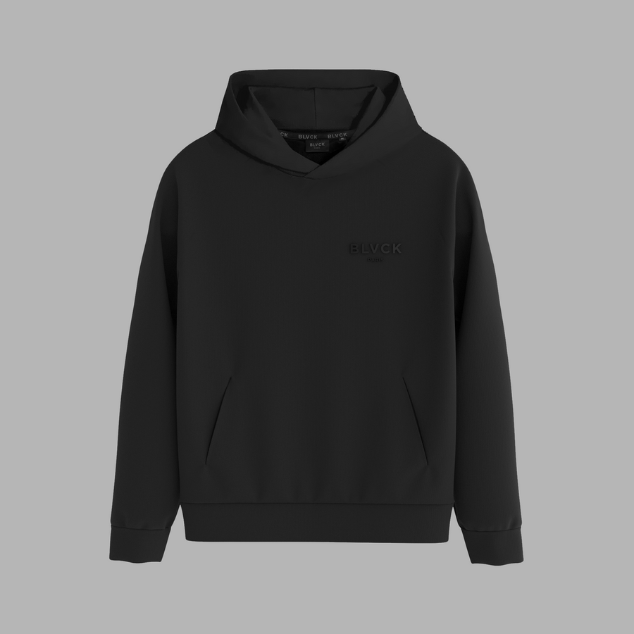 Charcoal 2025 black hoodie