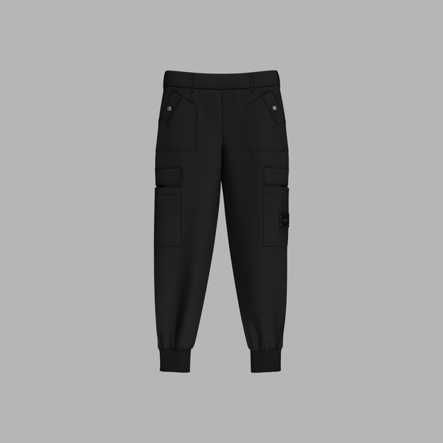 Pantalon cargo noir