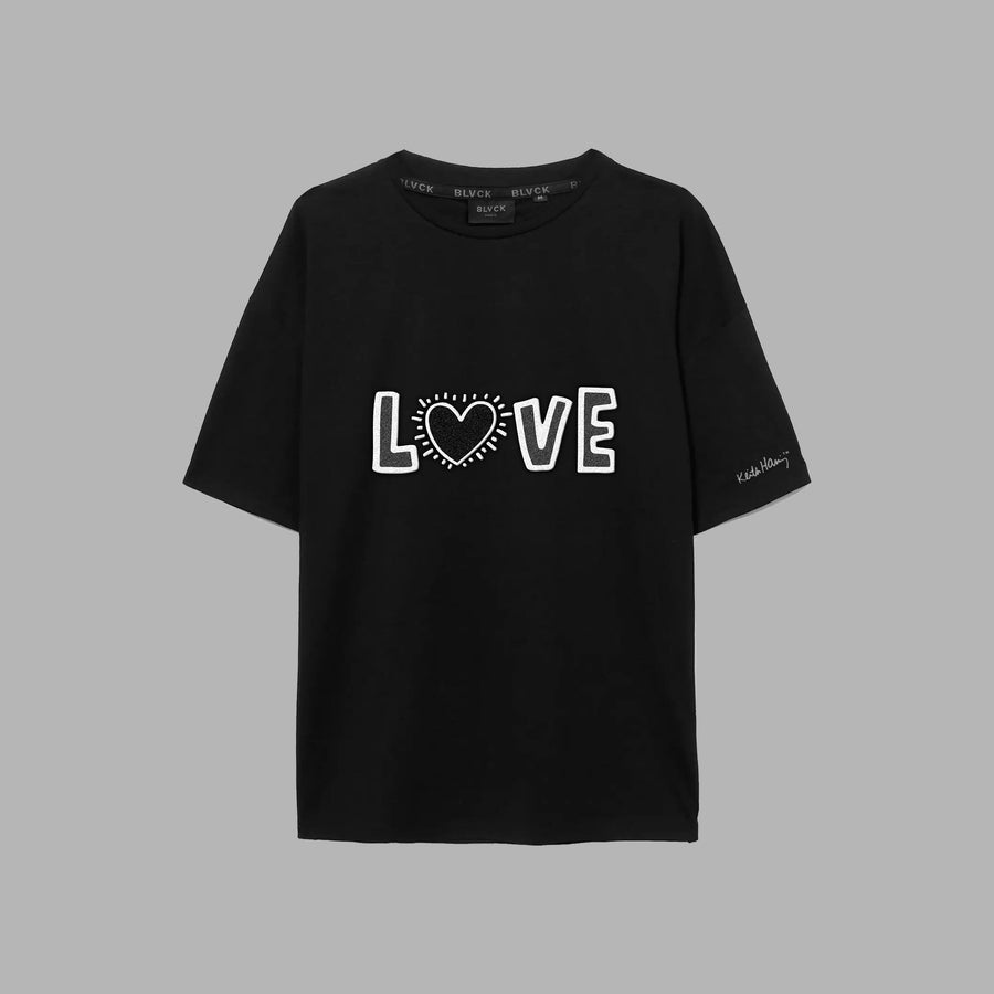 'Blvck x Keith Haring' Love Tee