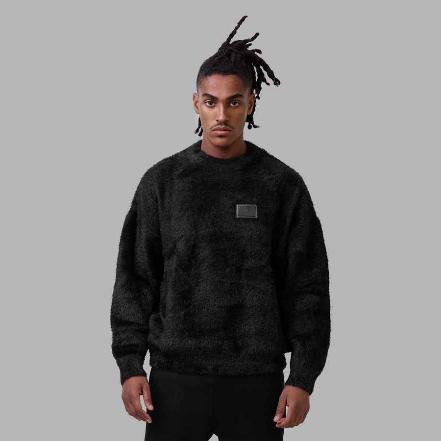 Blvck Mohair Branded Sweater
