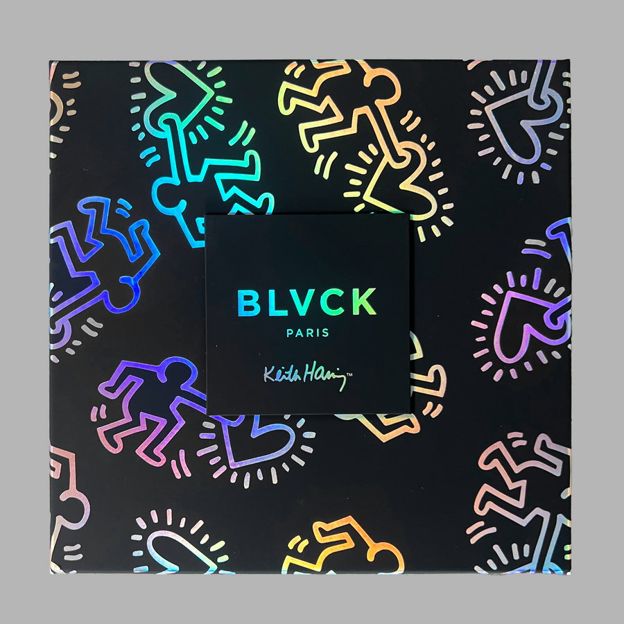 'Blvck x Keith Haring' Square Pillowcase