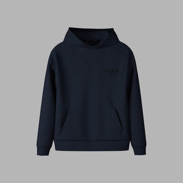 Sweatshirt à capuche bleu foncé 'Midnight'