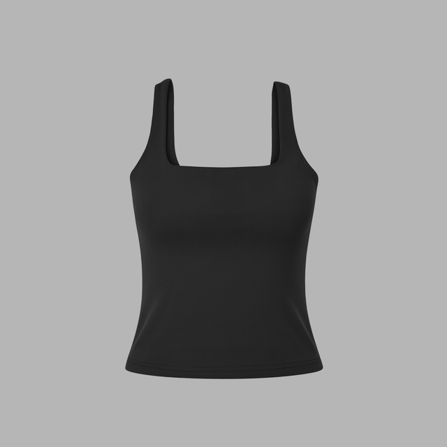Blvck Tank Top with Built In Bra