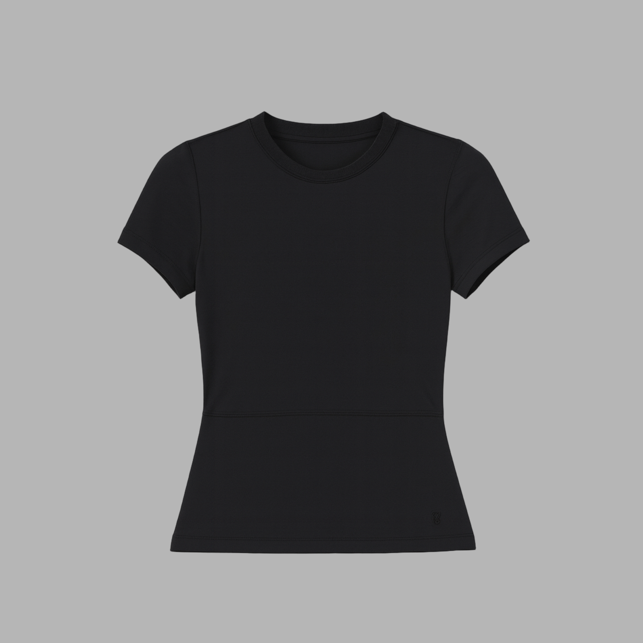 Blvck Tee with Built In Bra