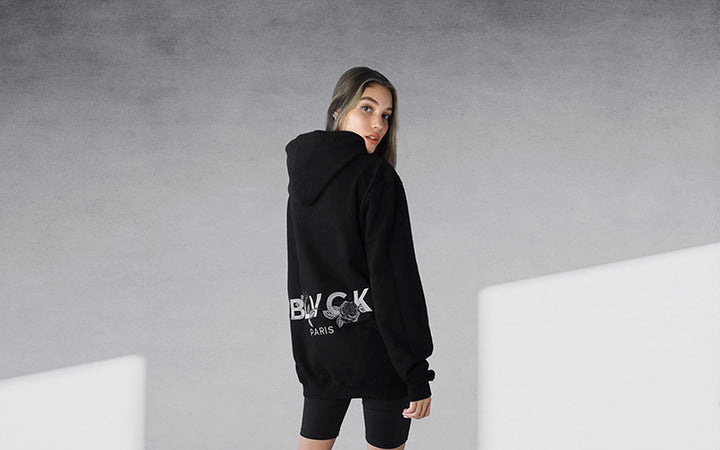 Blvck Paris outfit  Black hoodie, Paris outfits, Clothes