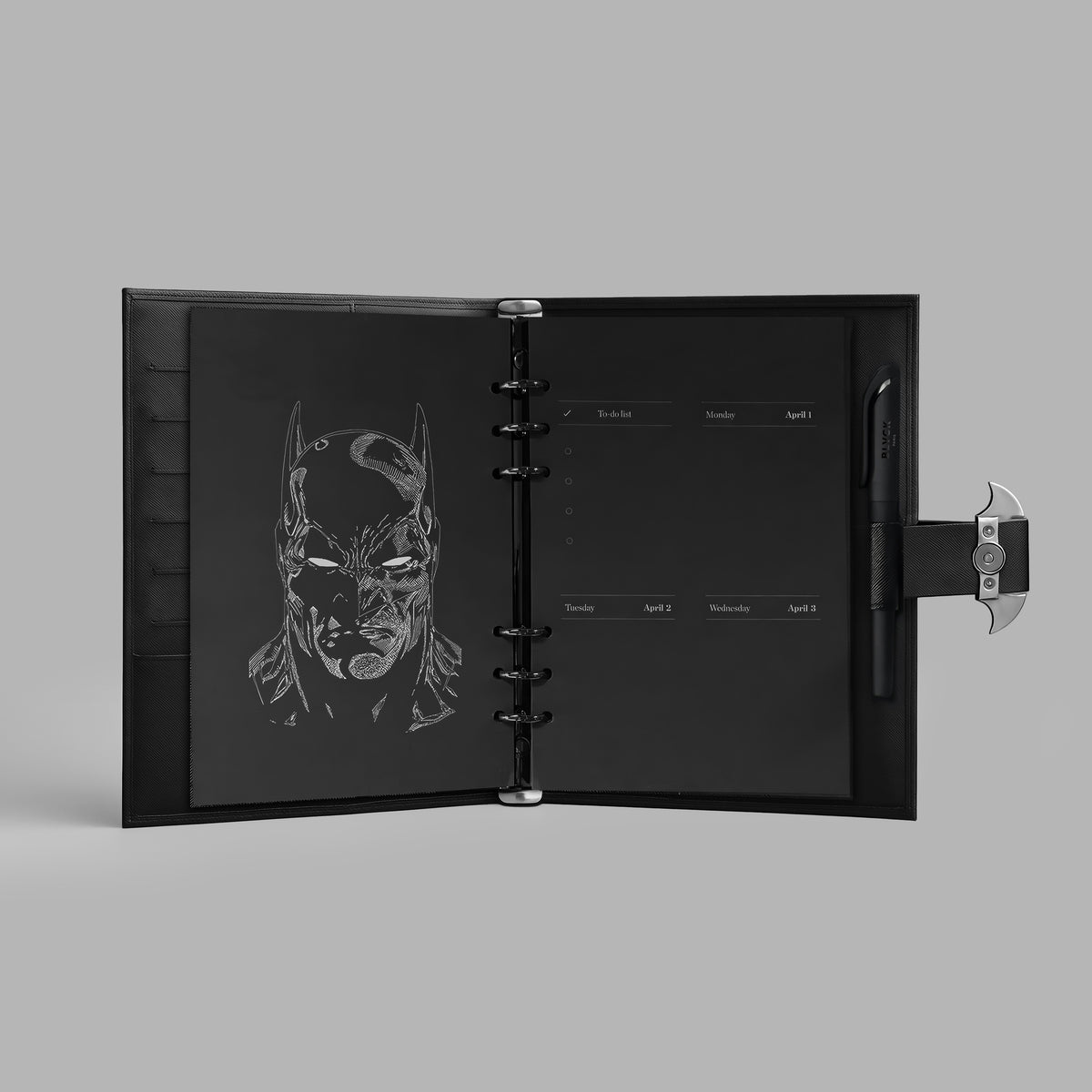 Agenda Batman x Blvck 2026