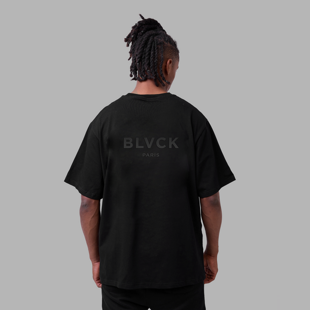 T-shirt 'Blvck x Memeland'