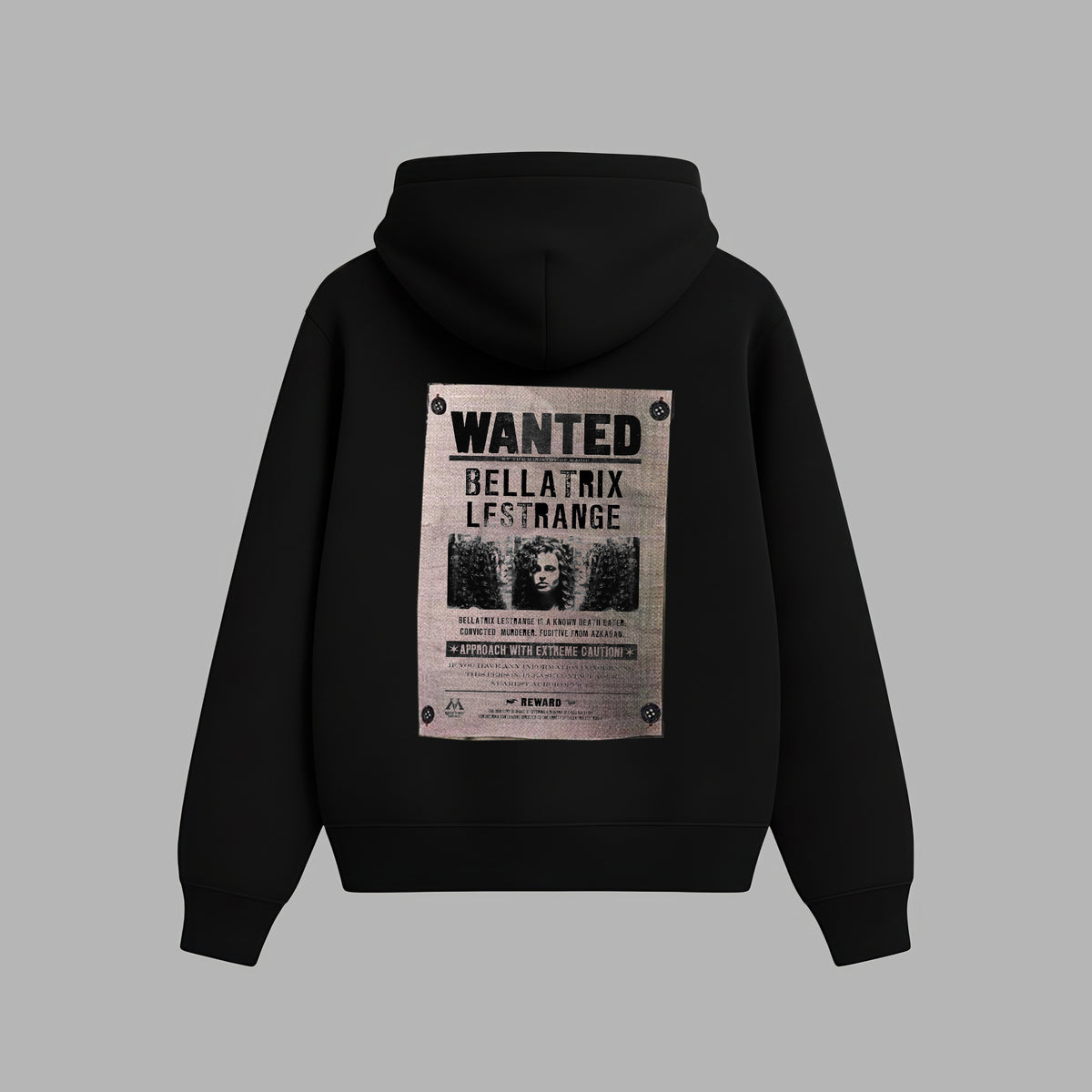 Sweat à capuche zippé Harry Potter x Blvck avec poster interchangeable