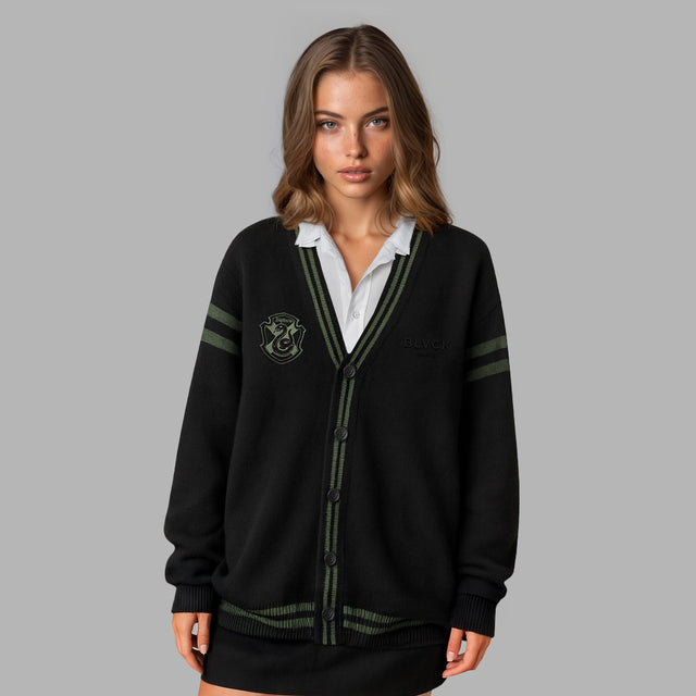 Harry Potter x Blvck Slytherin Cardigan
