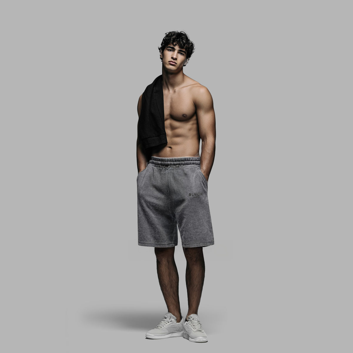 Short délavé