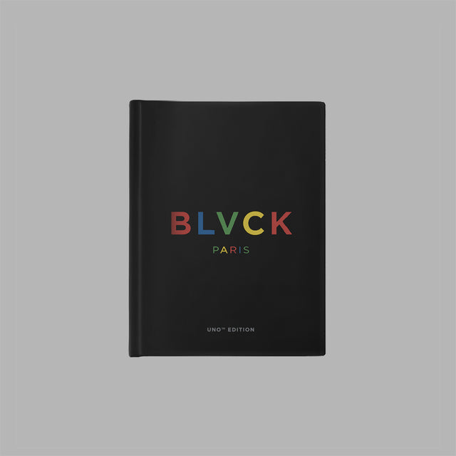 Carnet noir 'Blvck x UNO'