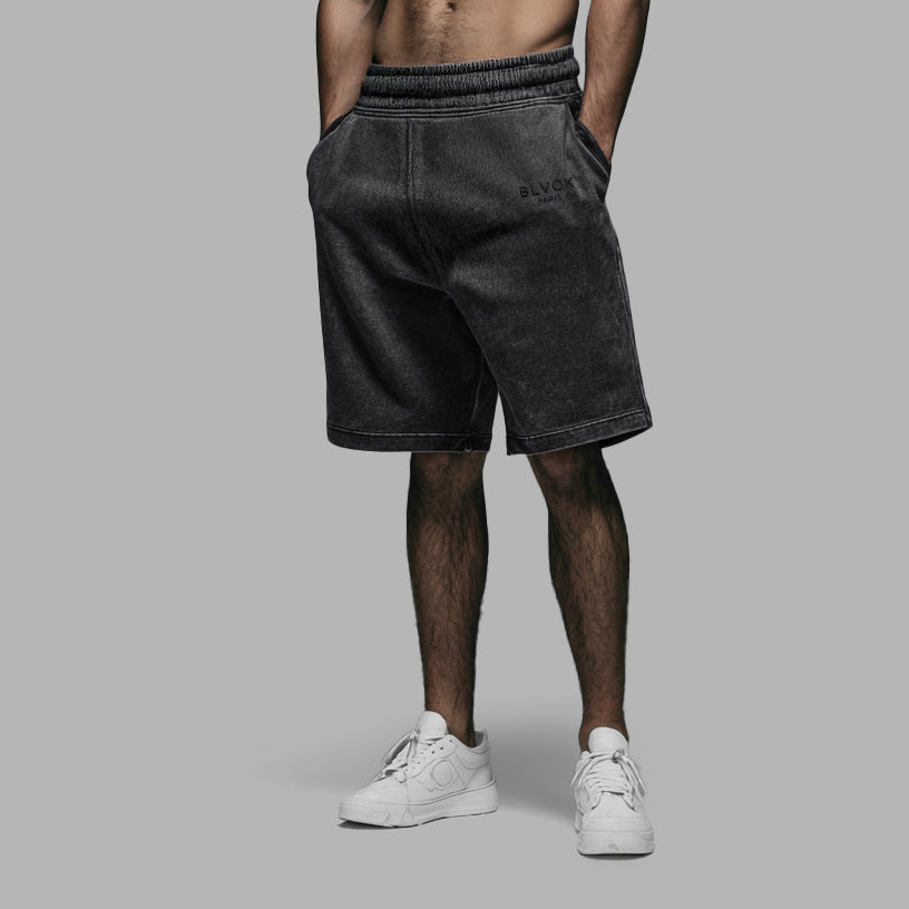 Short délavé
