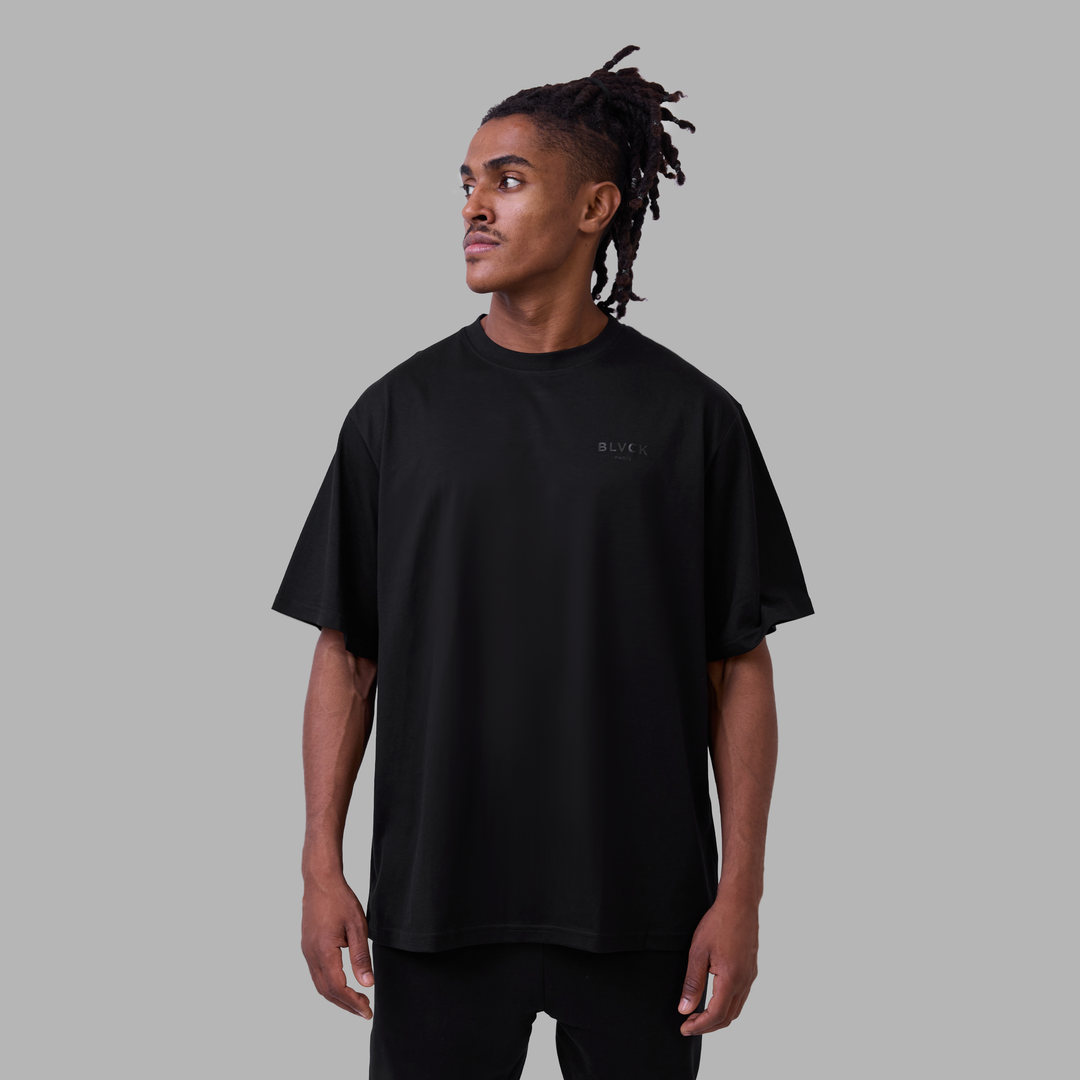 The Original Blue&Cream Tee Jet Black