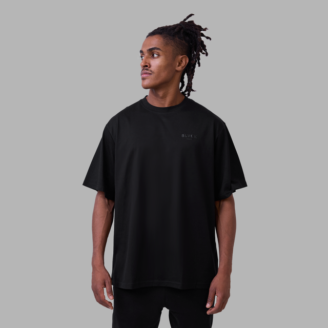 Blvck Paris | Oversized Cotton Tees available in black, blue Blvck Paris | Oversized Cotton Tees available in black, blue