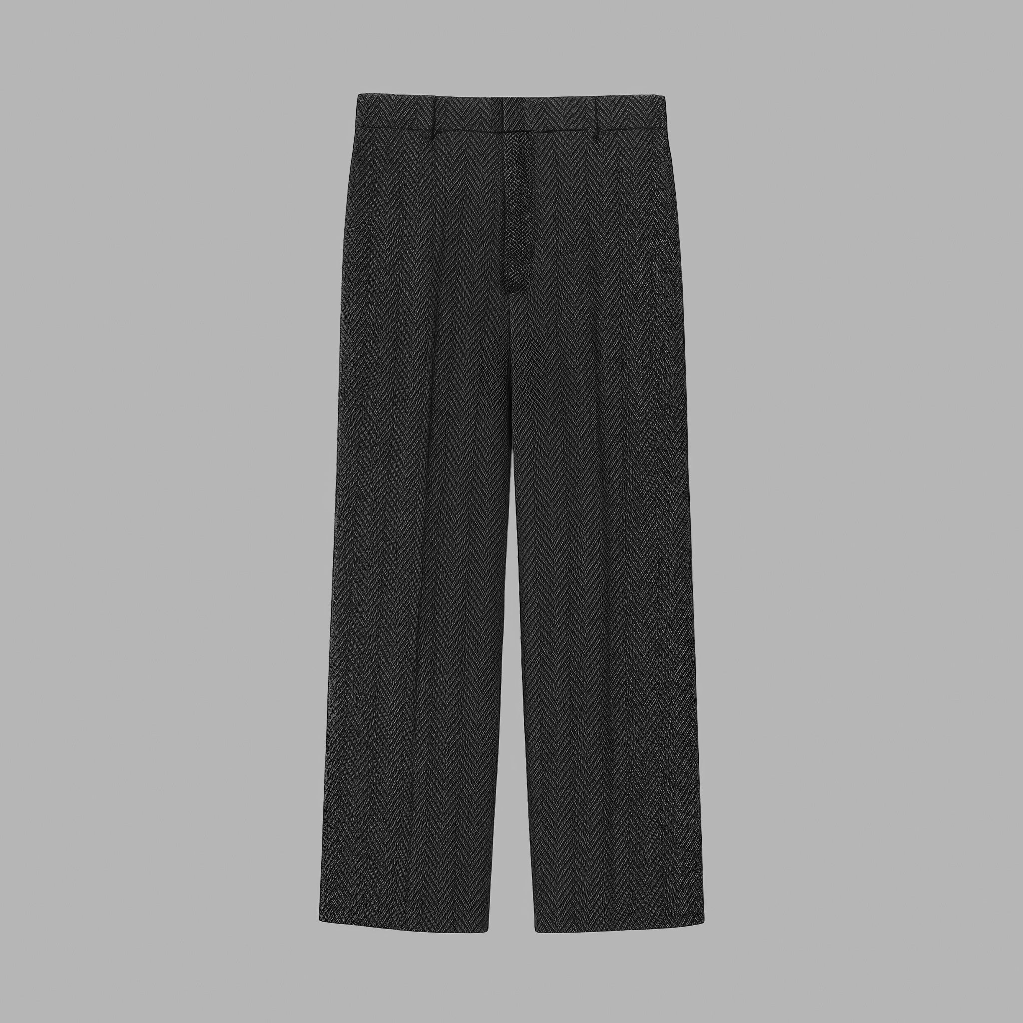 Pantalon en Laine Noir