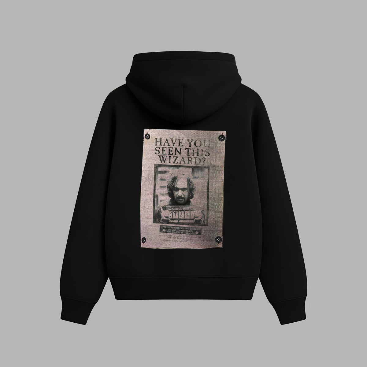 Sweat à capuche zippé Harry Potter x Blvck avec poster interchangeable