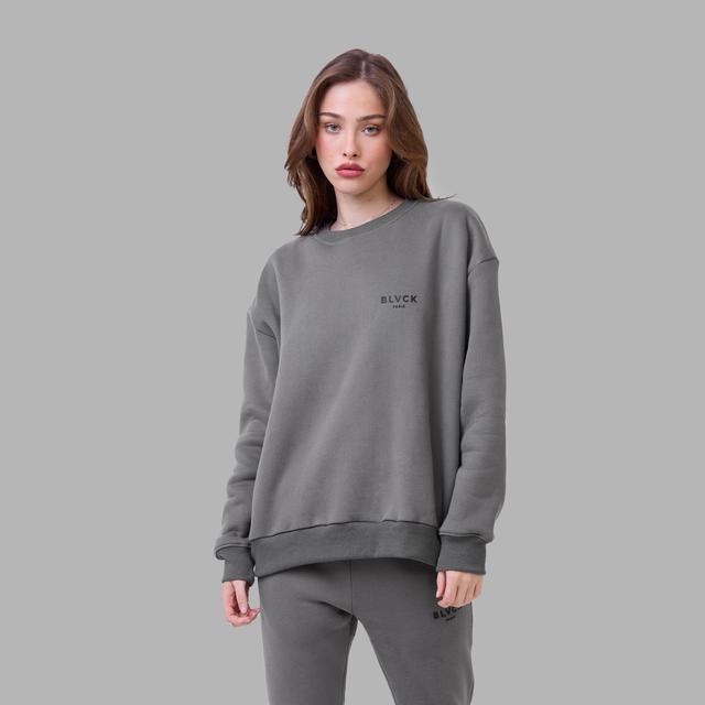 Sweatshirt gris clair 'Grey'