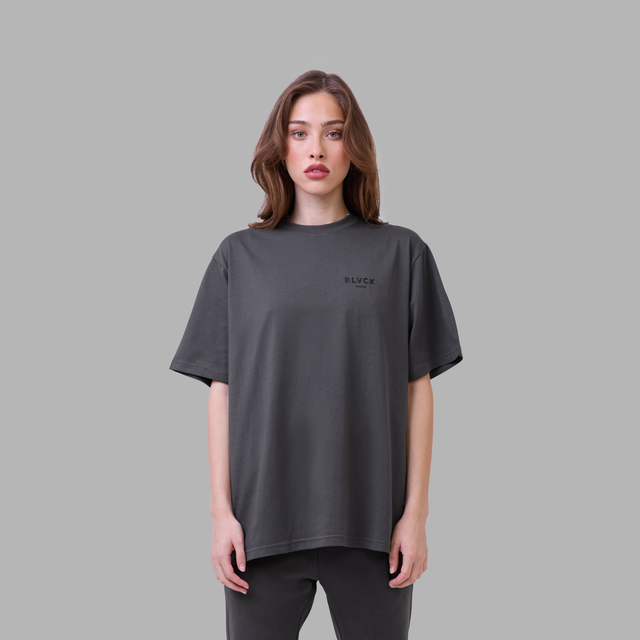 T-shirt gris foncé 'Charcoal'