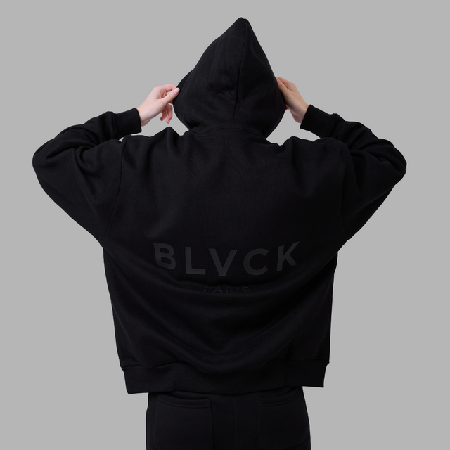 Blvck Paris Women s Blvck Shades Hoodie Gray Hoodies