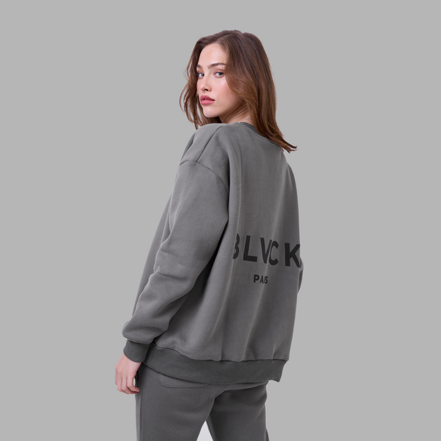 Sweatshirt gris clair 'Grey'