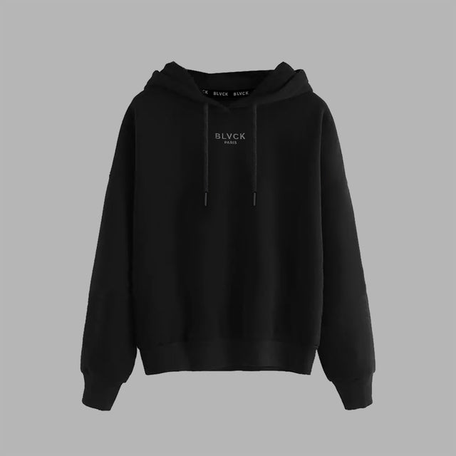 Sweatshirt à capuche noir