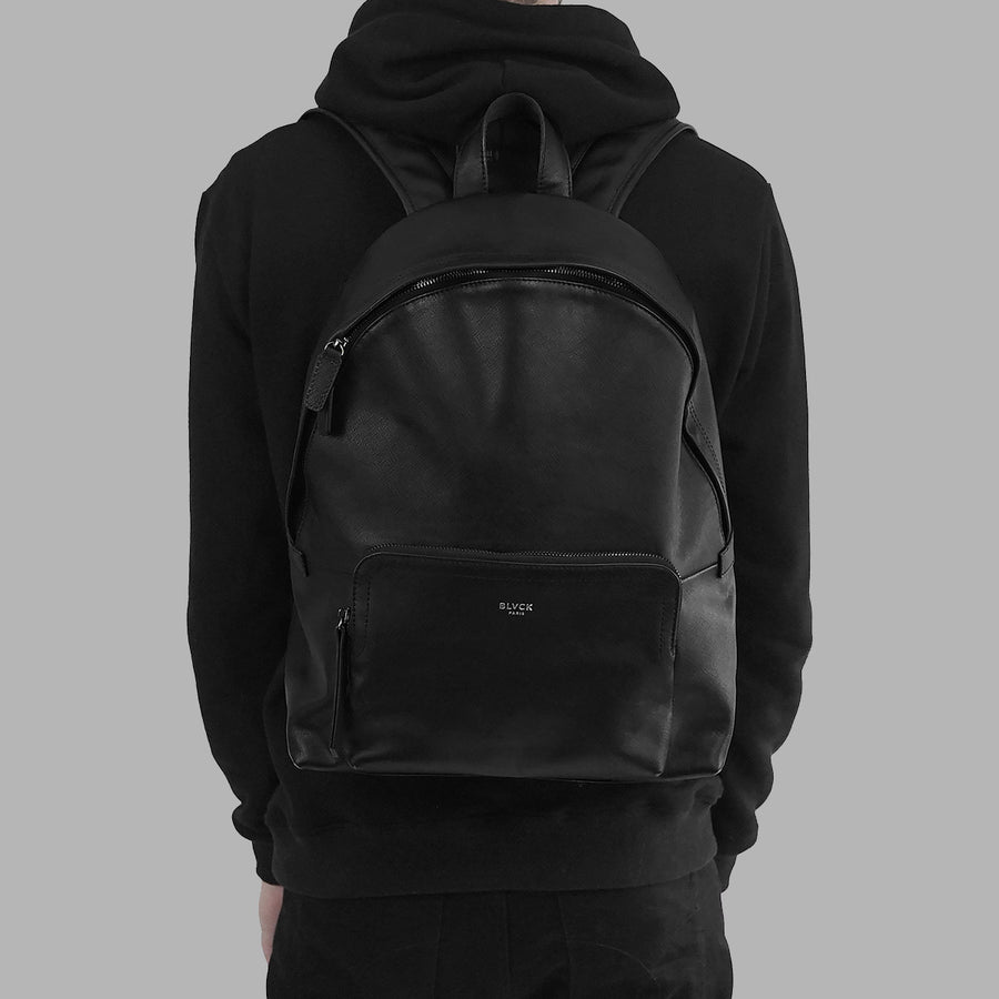 Classic Black Backpack | Blvck Paris