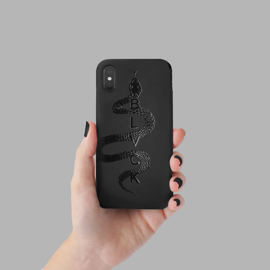 Black Snake iPhone XS Max Case