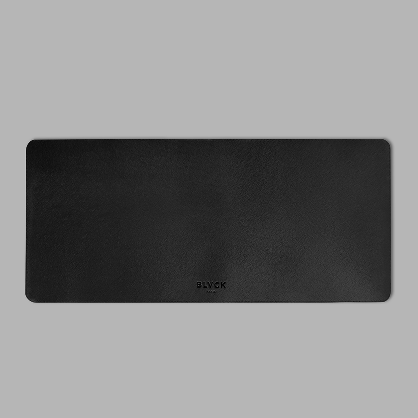Blvck Paris | Black Desktop Set including Mouse Pad and Desk Pad