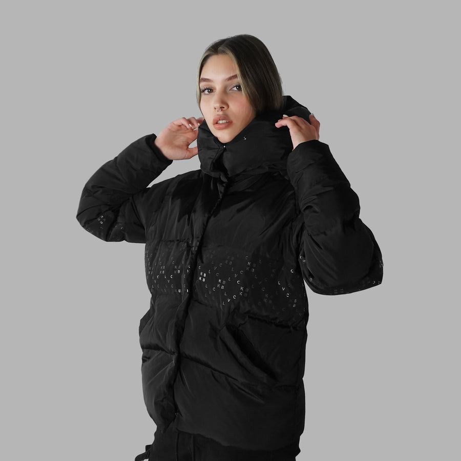 Blvck Puffer Coat - Xs