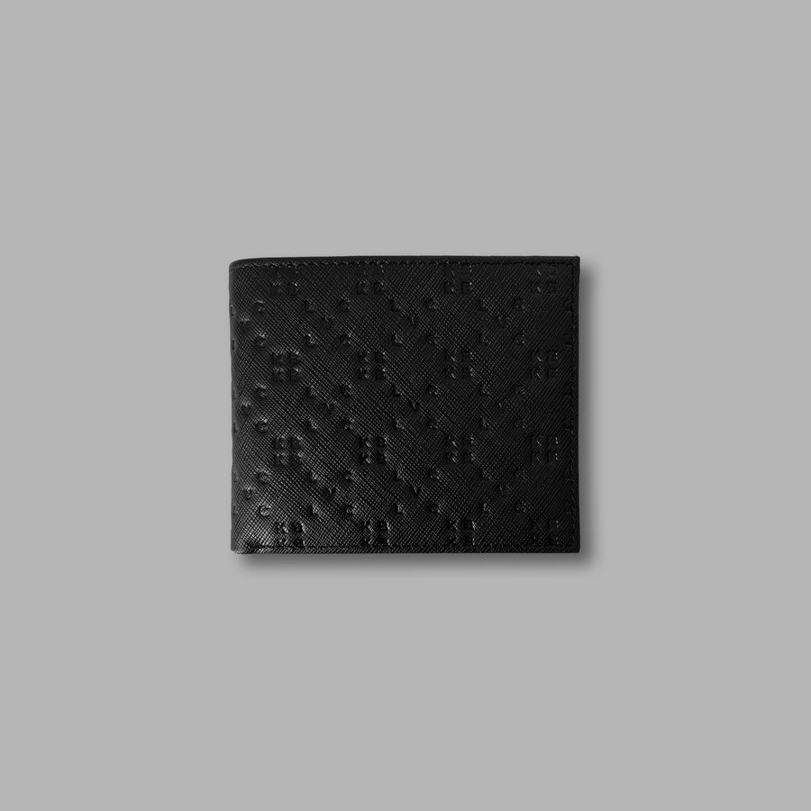 louis vuitton black leather wallet