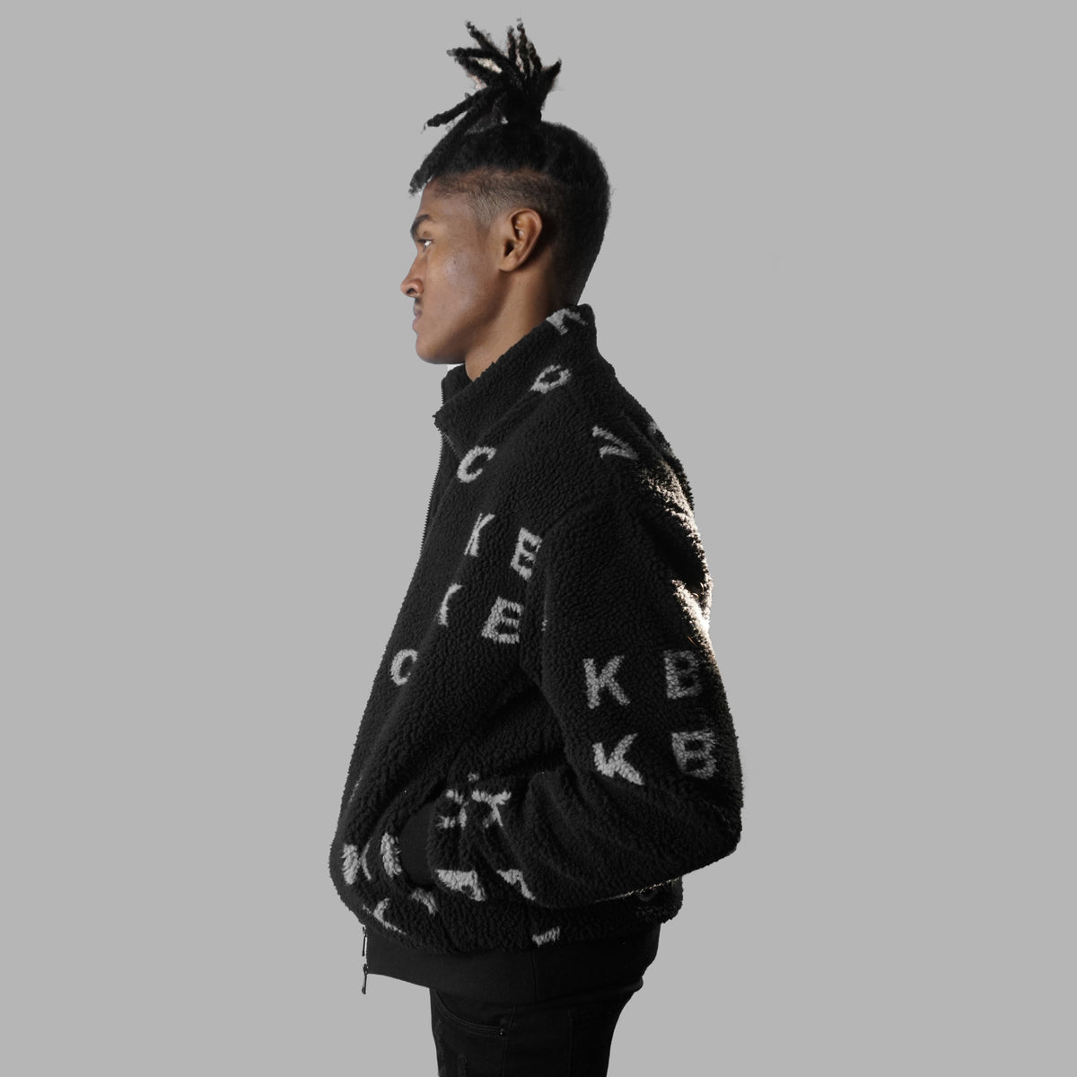 Veste polaire noire