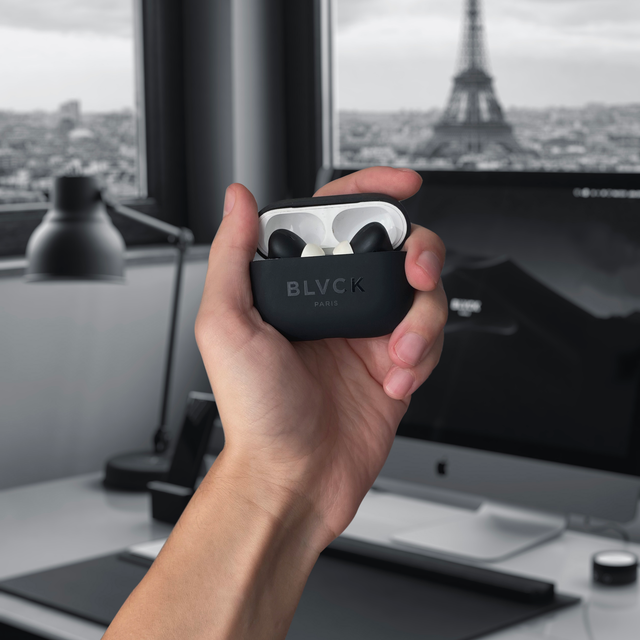 Étui pour AirPods noir