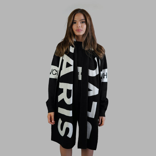 Écharpe Blvck x Whte