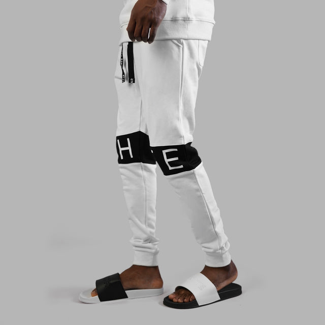 Pantalon de survêtement blanc