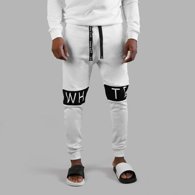 Pantalon de survêtement blanc