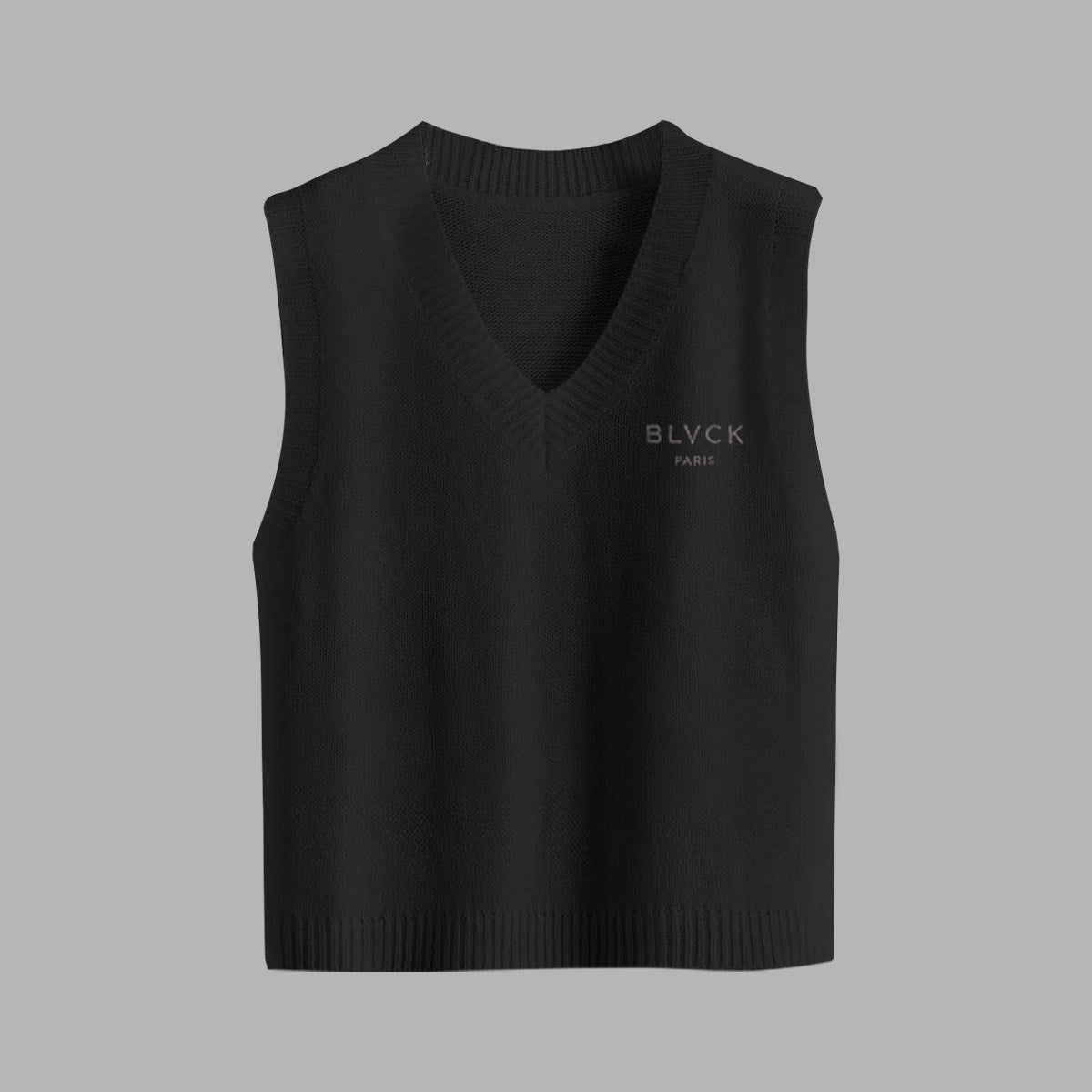 Veste noire avec motif crâne