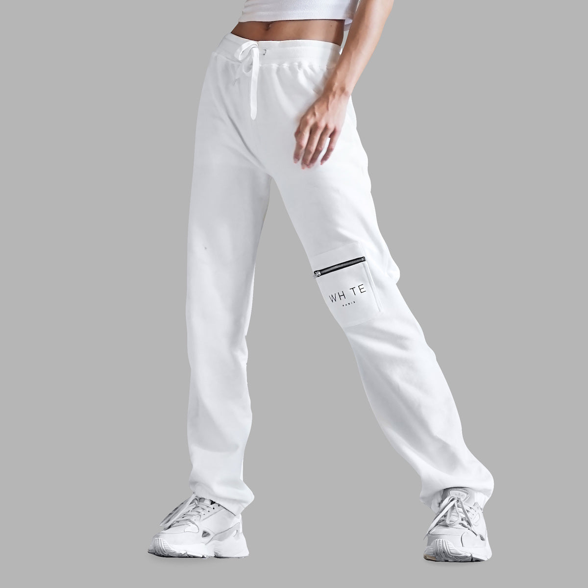 Pantalon de survêtement blanc