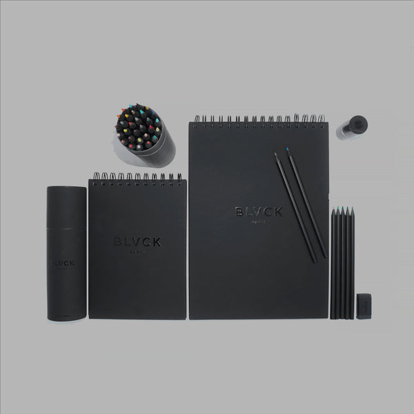 Blvck Notebook with Pen – Blvck Paris