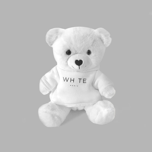 Ours en peluche blanc 'Whte Teddy Bear'