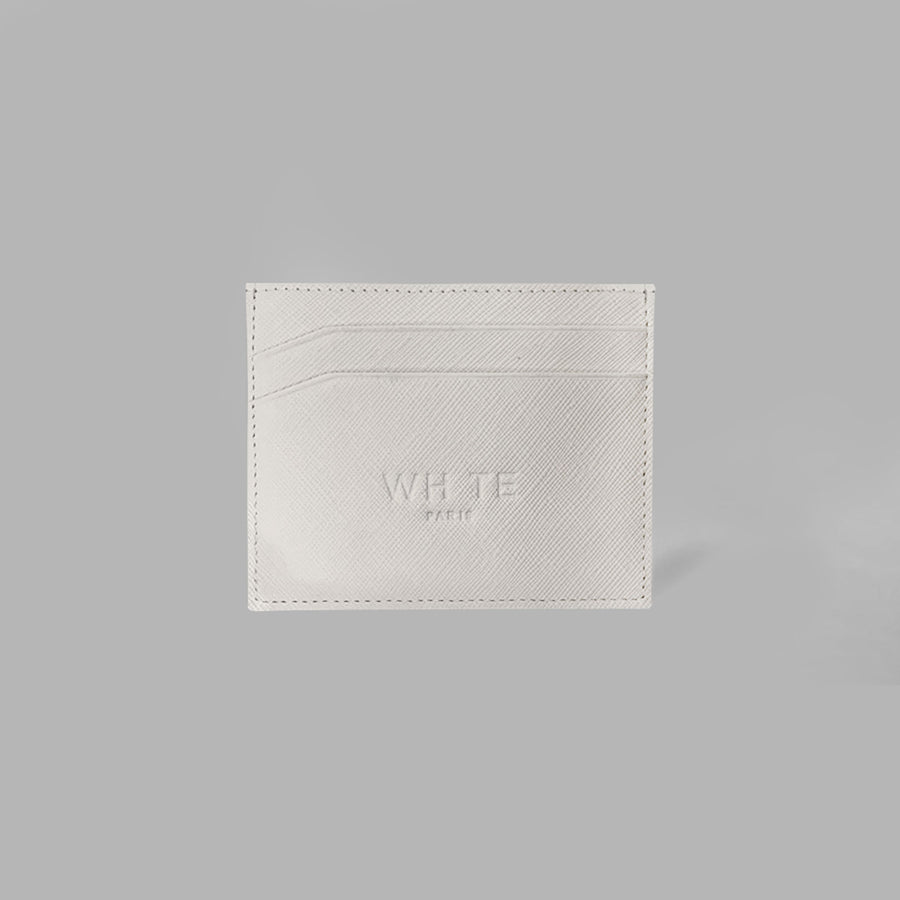 Whte Classic Card Holder